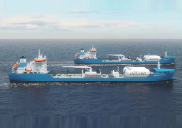 21500吨 LNG双燃料沥青/成品油船...